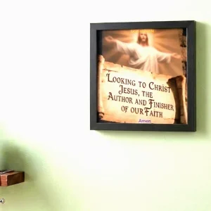 The Author & Finisher Premium Wall Art. Size: 11" x 11"